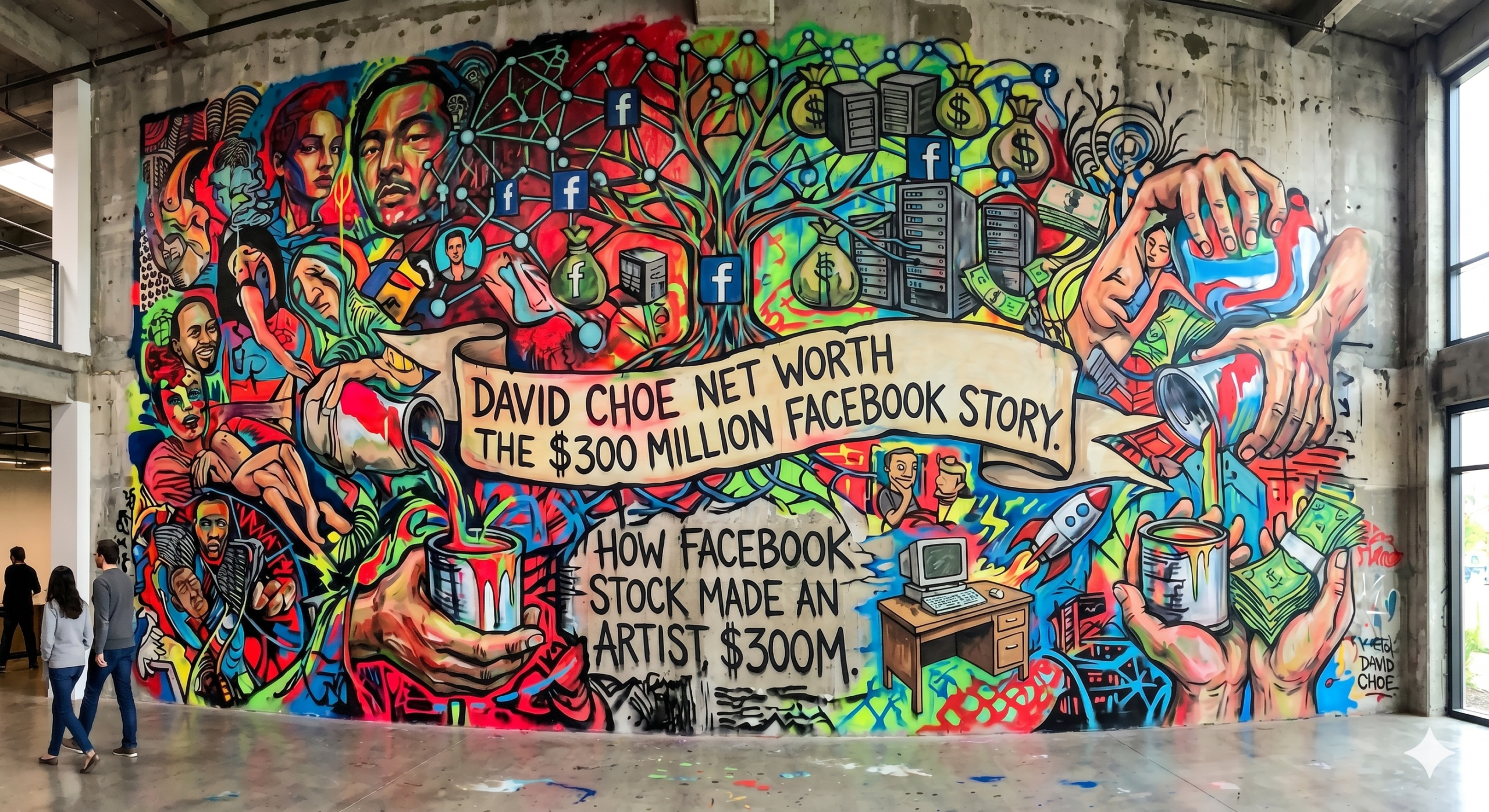 David Choe Net Worth How Facebook Stock Made an Artist $300M
